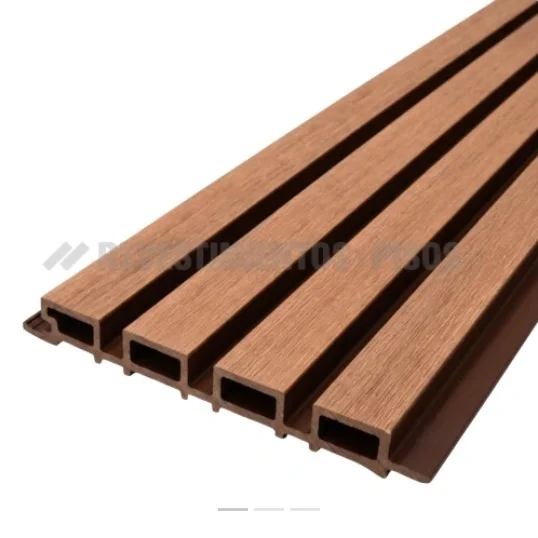 Revestimiento De Pared WPC Extruido Color Madera REW202