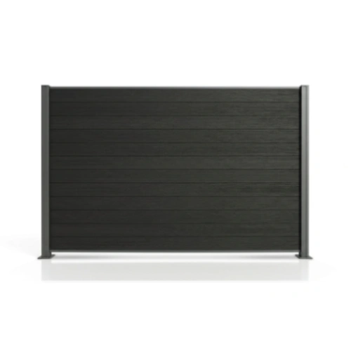 Cerco Exterior WPC Color Negro CEW01-180