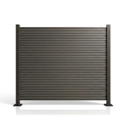 Cerco Exterior WPC Color Negro CEW02-180