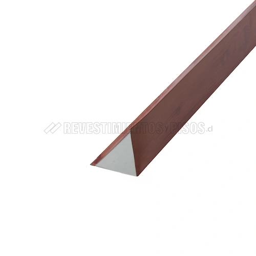 Angulo exterior metálico Color Madera