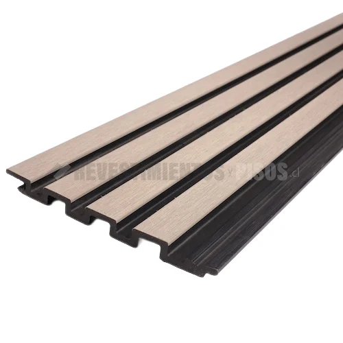 Revestimiento exterior coextruido color antique negro